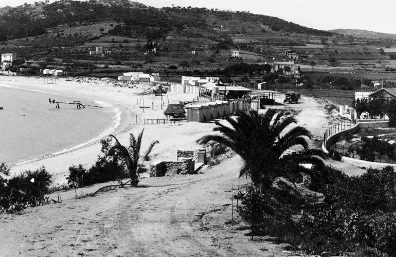 Playas y villas de lujo en S'Agaró Playas en los 70